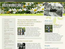 Tablet Screenshot of doziemiobiecanej.pl